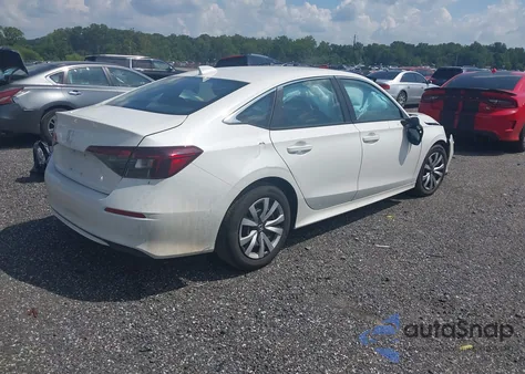 2025 Honda Civic Lx from USA, damaged, VIN 2HGFE2F26SH580046